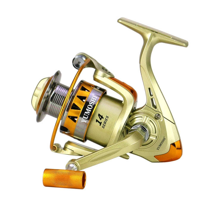 YUMOSHI JF3000 Spinning Fishing Reel 5.2:1 Gear Ratio Metal Spool Saltwater Fishing Tools