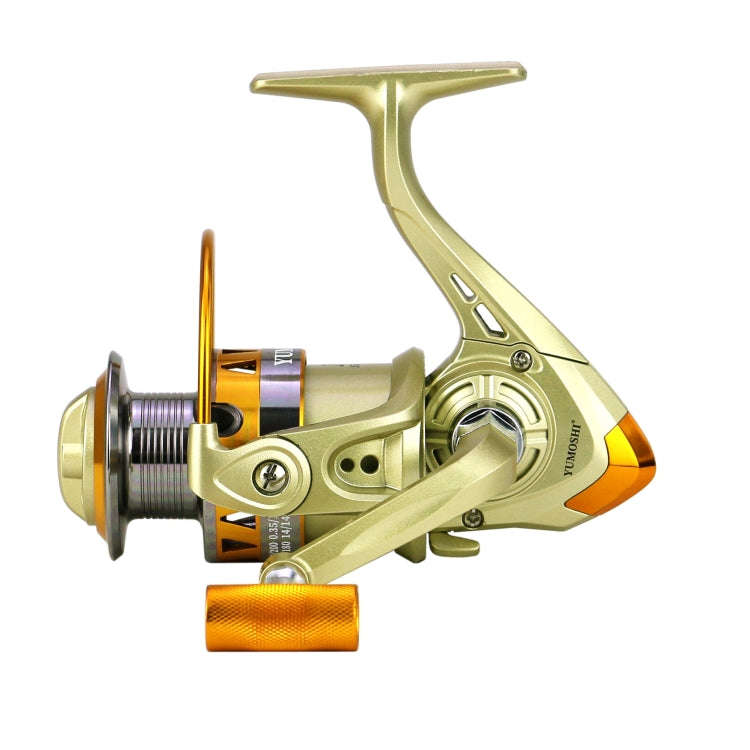 YUMOSHI JF7000 Spinning Fishing Reel 5.2:1 Gear Ratio Metal Spool Saltwater Fishing Tools