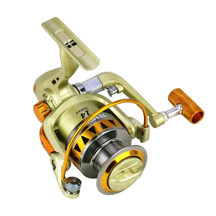 YUMOSHI JF7000 Spinning Fishing Reel 5.2:1 Gear Ratio Metal Spool Saltwater Fishing Tools