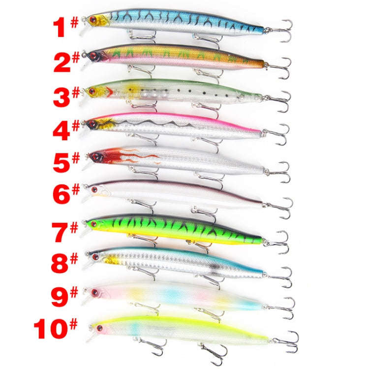 XY-256 19.1g/13.5cm Long Casting Sinking Minnow Fake Bait(5)