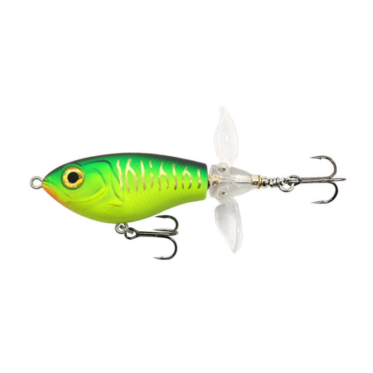 DF080 16g Double Paddle Tractor Surface Tether Roadrunner Fake Lure Long-distance Casting Lure(Ti...