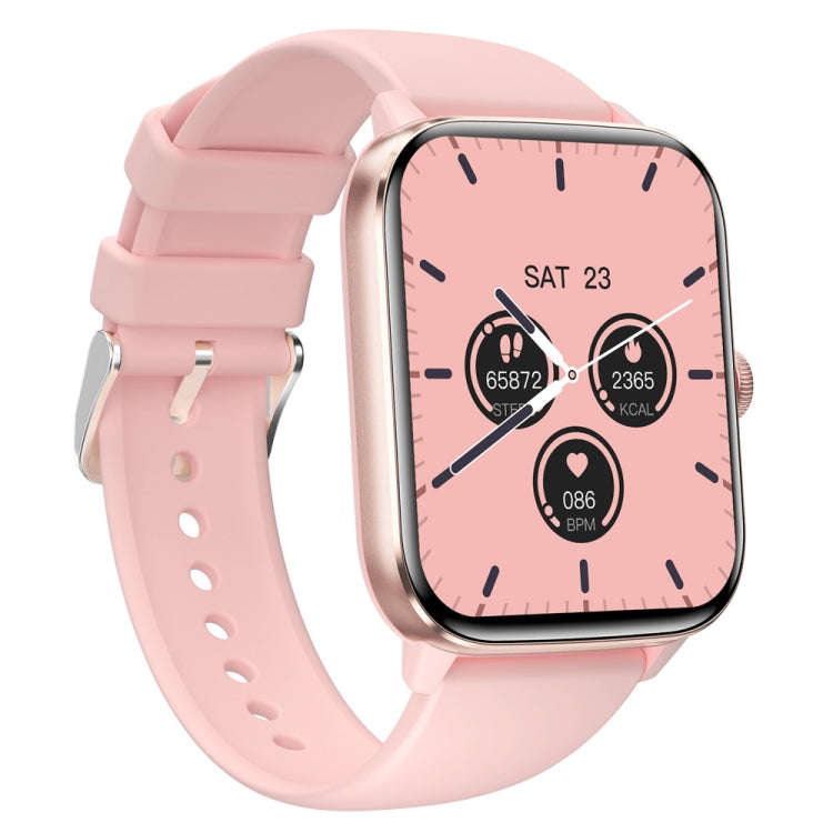 Aluminum Voice Assistant Music Blood Glucose Watch(Pink)