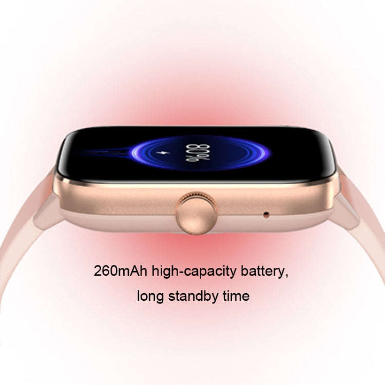 Aluminum Voice Assistant Music Blood Glucose Watch(Black)
