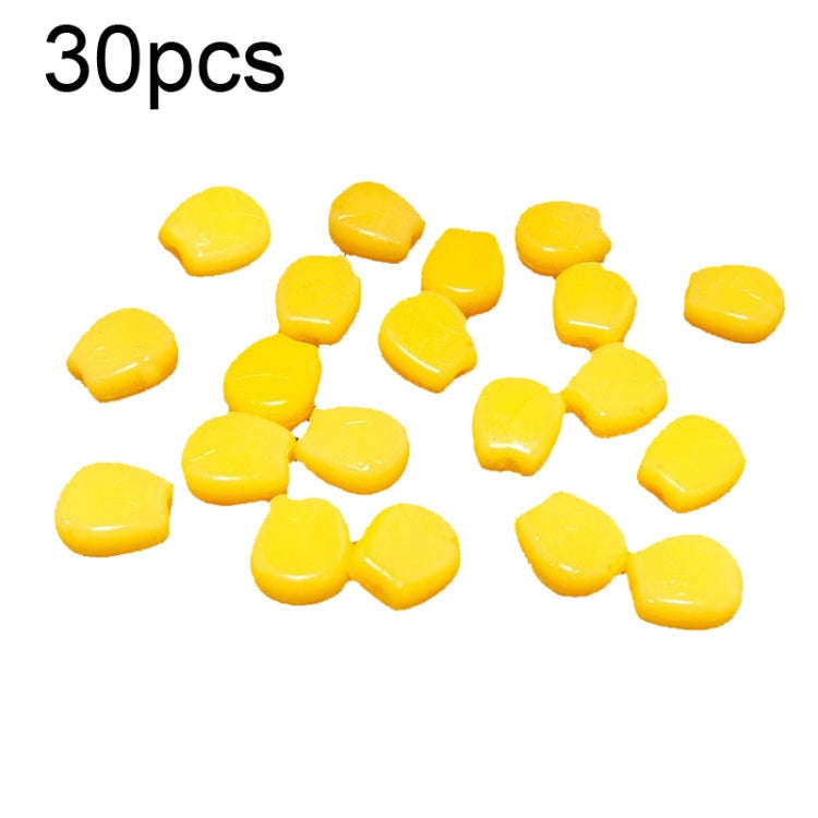30pcs Small Floating Water Soft Bait Corn Flavor Fake Bait