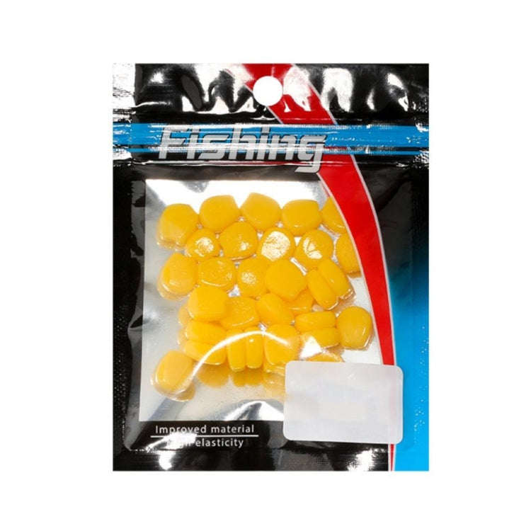 30pcs Small Floating Water Soft Bait Corn Flavor Fake Bait