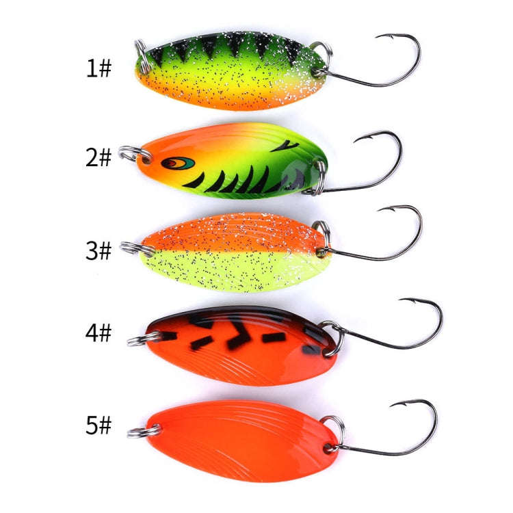 HENGJIA 3.2cm 4.5g Lua Melon Sequins Horse Mouth Metal Fishing Fake Bait(3)