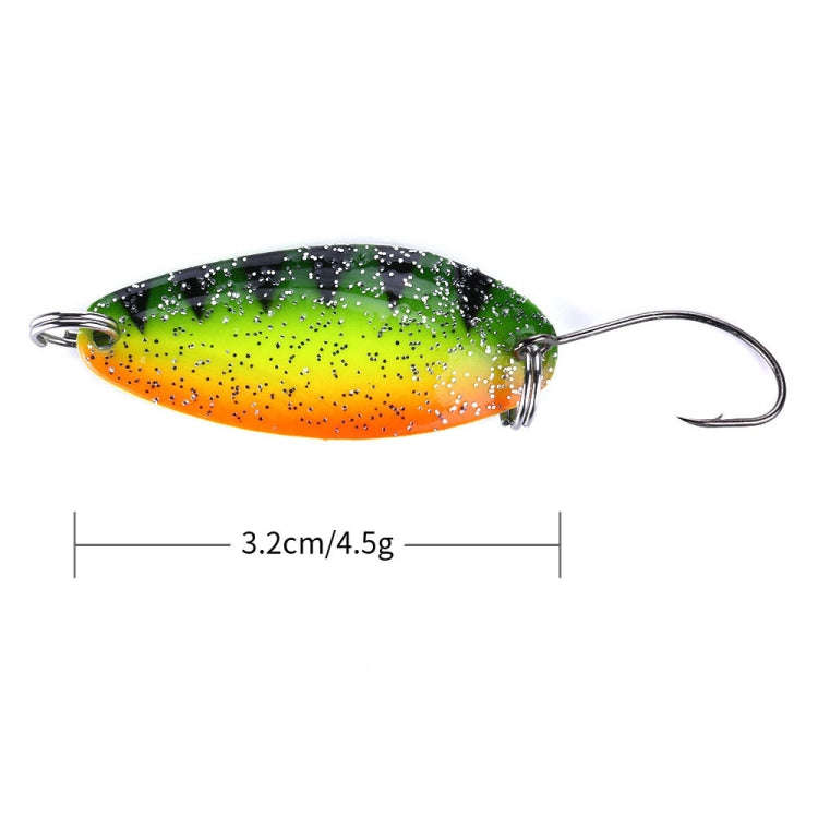 HENGJIA 3.2cm 4.5g Lua Melon Sequins Horse Mouth Metal Fishing Fake Bait(3)