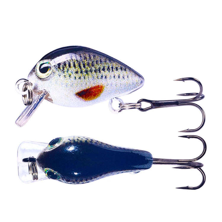 HENGJIA 2.5cm 1.5g Floating Water Little Fat Micro-Object Mini 3D Printing Luya Bait(3)