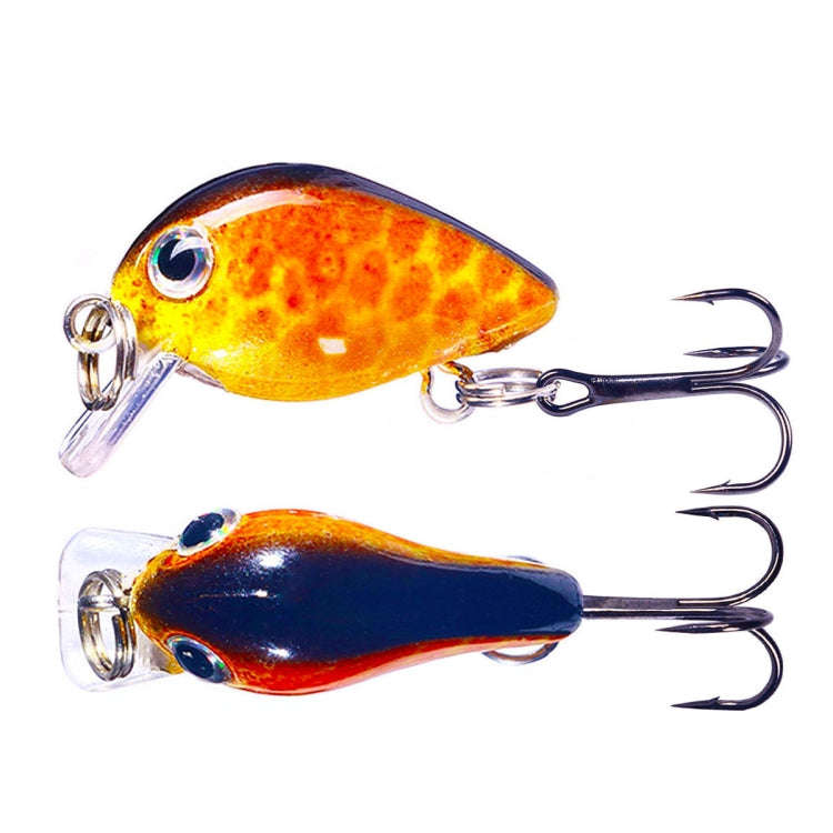 HENGJIA 2.5cm 1.5g Floating Water Little Fat Micro-Object Mini 3D Printing Luya Bait(4)