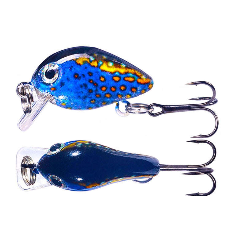 HENGJIA 2.5cm 1.5g Floating Water Little Fat Micro-Object Mini 3D Printing Luya Bait(5)