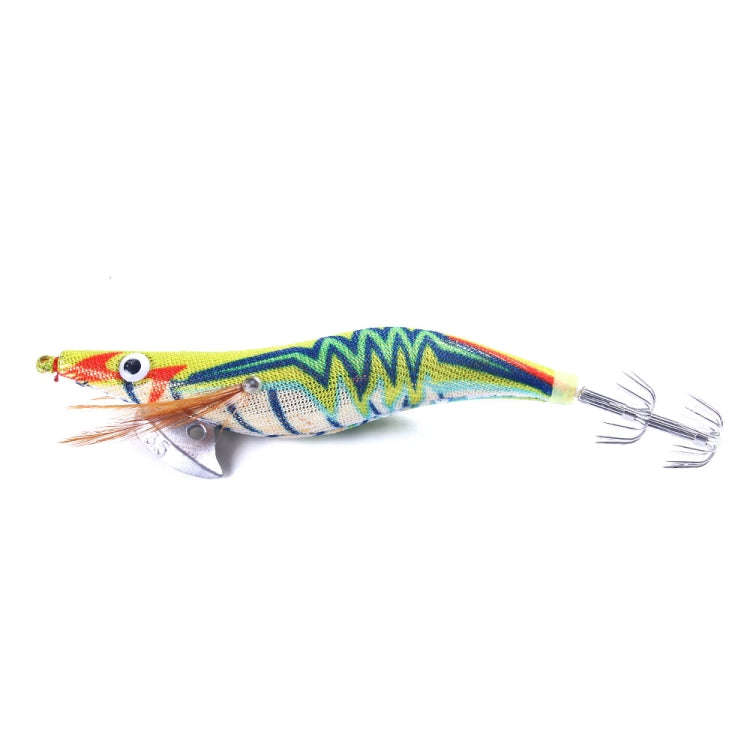 HENGJIA 14cm 20g Night Light Wood Shrimp Fake Bait Squid Hook Luya Bait, Color: 10