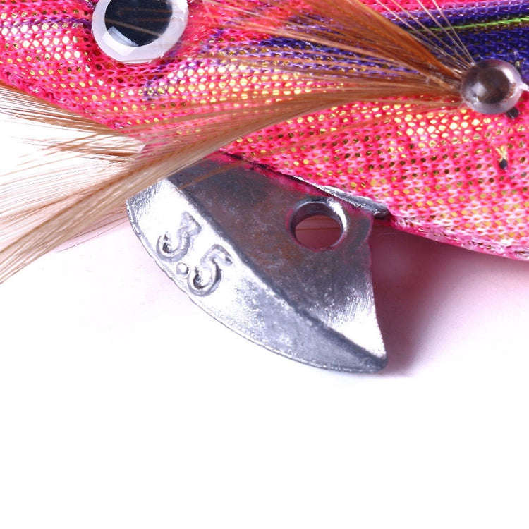 HENGJIA 14cm 20g Night Light Wood Shrimp Fake Bait Squid Hook Luya Bait, Color: 1