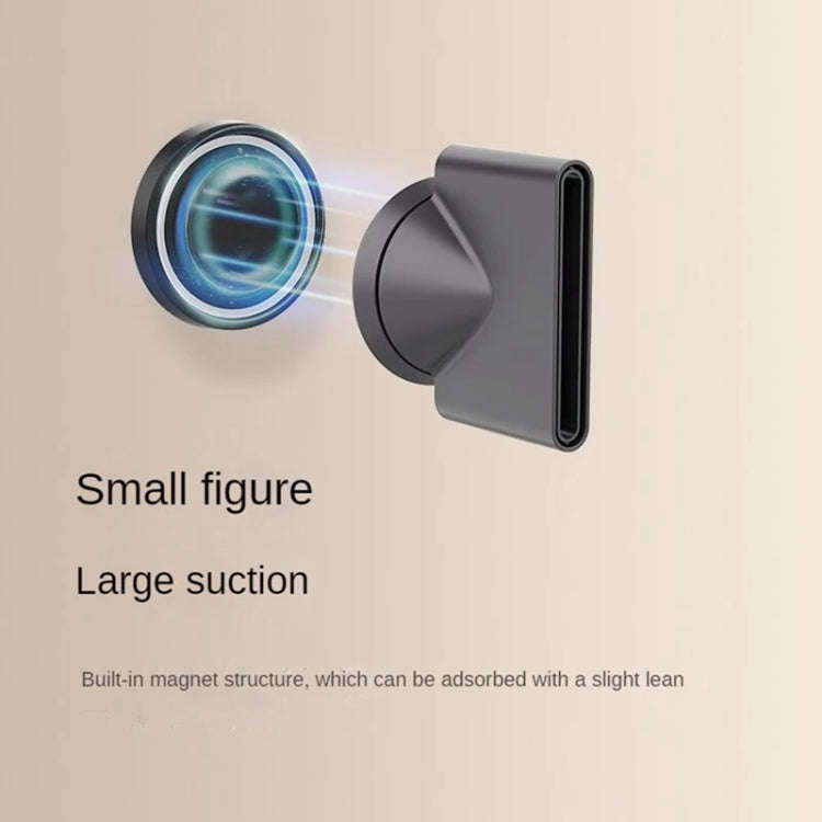 For Dyson Hair Dryer Nozzle No-punch Bathroom Wall Mounted Magnetic Blower Holder Nozzle Storage ...