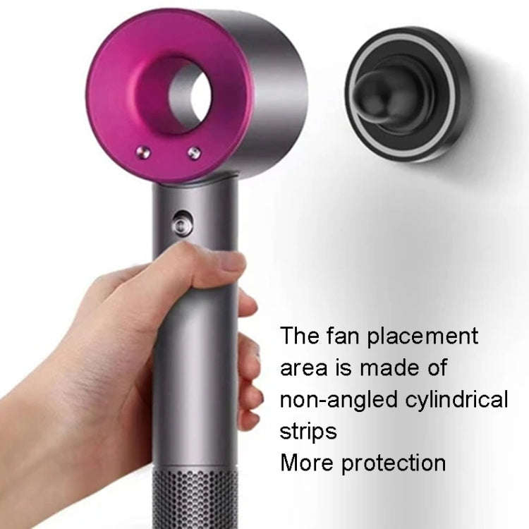 For Dyson Hair Dryer No-punch Bathroom Wall Mounted Magnetic Blower Holder Nozzle Storage Hanger