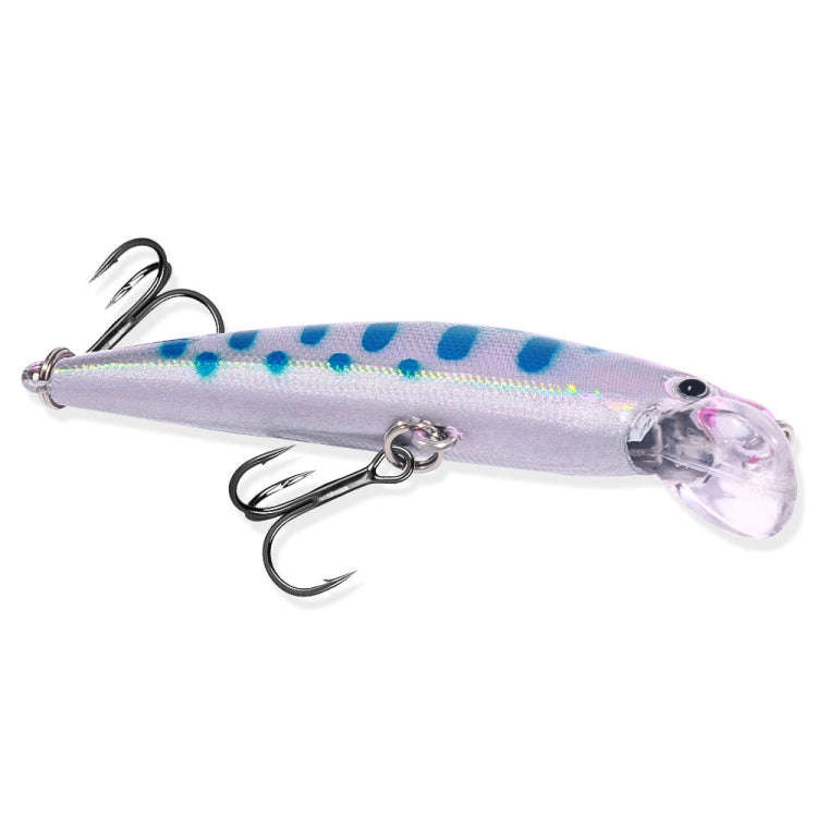 HENGJIA 5.7cm 3.4g Microbe Road Lures Slow Sinking Minnow Fake Bait, Color: 10 Colors Boxed