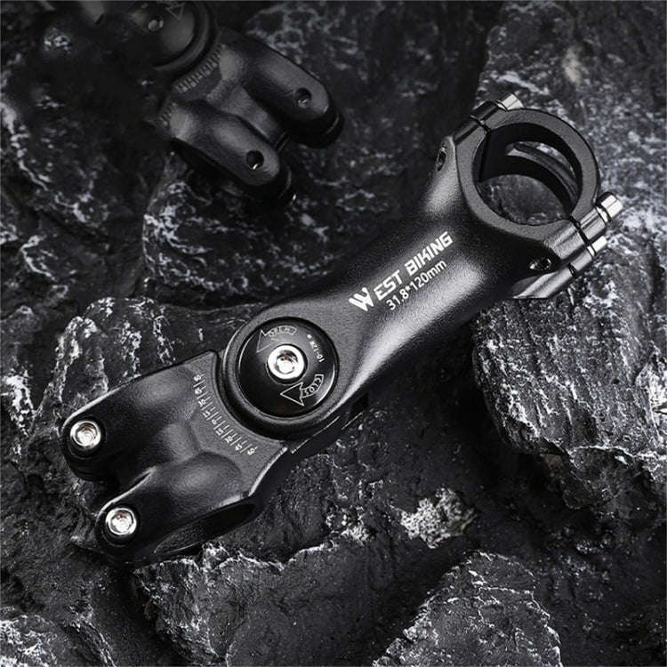WEST BIKING Mountain Bike Adjustable Handlebar Angle Riser Handlebar Lift Accessories 25.4x100mm