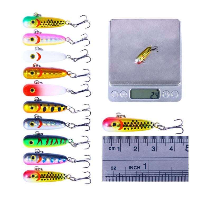 HENGJIA 3.5cm 2.3g Long Casting Sinking Mini Lure Micro Pencil Sinking Fake Bait(7)