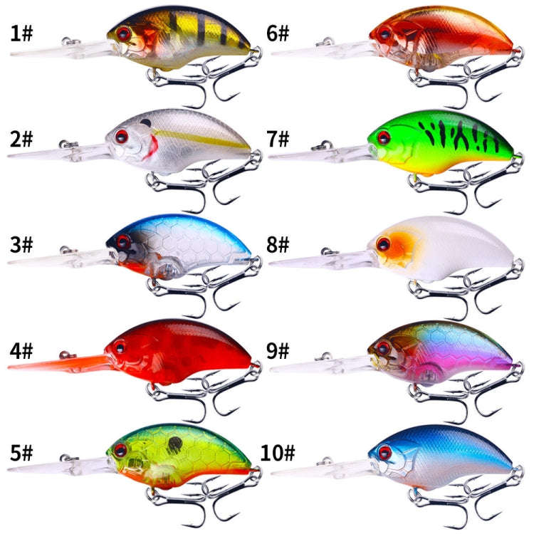 HENGJIA Rock Lure Small Fat Hard Bait Boxed Fake Bait(1)