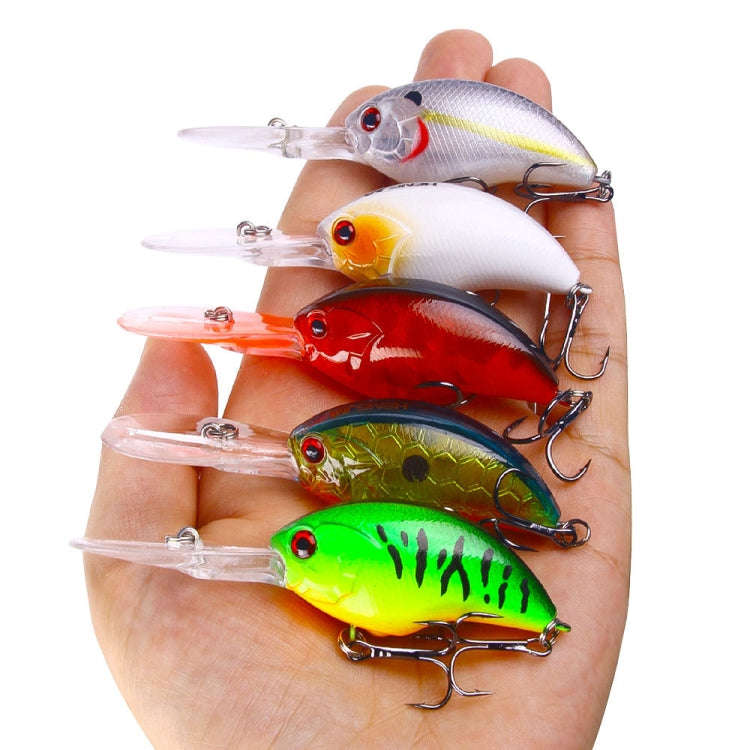 HENGJIA Rock Lure Small Fat Hard Bait Boxed Fake Bait(1)