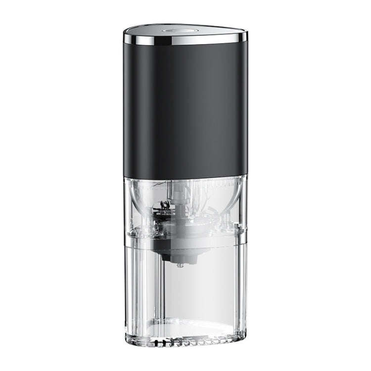 Coffee Electric Grinder Magnetic Snap-on Stainless Steel Blades Kitchen Gadgets(Black)
