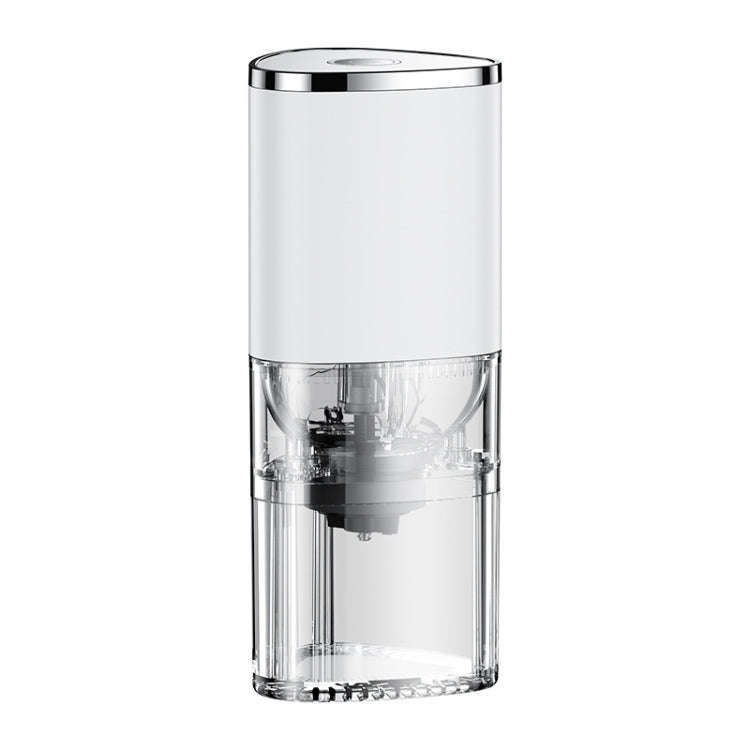 Coffee Electric Grinder Magnetic Snap-on Stainless Steel Blades Kitchen Gadgets(White)