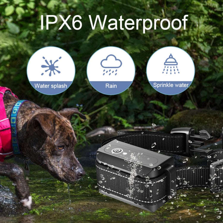 Dog Training Device Automatic Bark Stopper Dog Training Electronic Collar, Style: For-Three-Dog(Y...