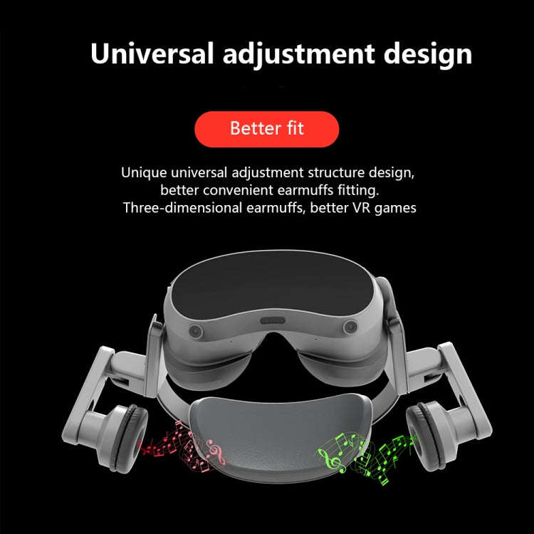 For PICO 4 / PICO 4 PRO Headset Audio Earmuffs Anti-interference VR Accessories P2