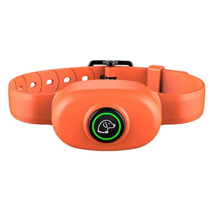 Auto Stop Barker Pet Collar Dog Trainer(Orange)