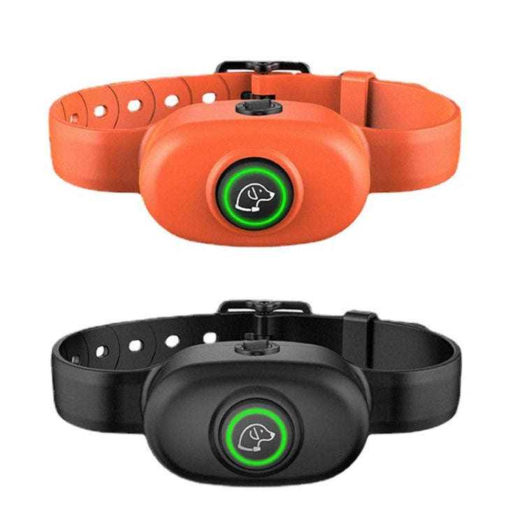 Auto Stop Barker Pet Collar Dog Trainer(Black)
