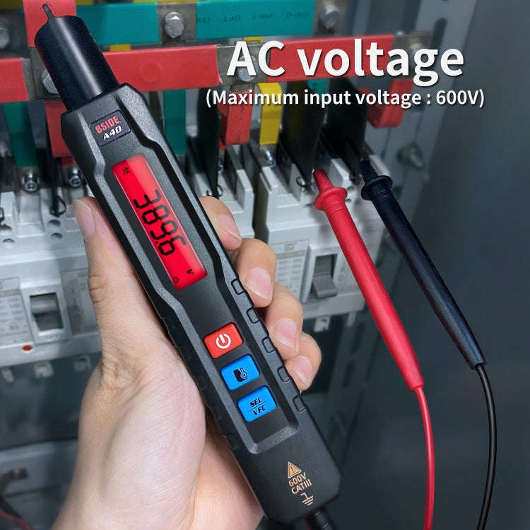 BSIDE A40 Infrared Thermometer Electric Pen Type Intelligent Multimeter VFC Inverter Voltage Test...
