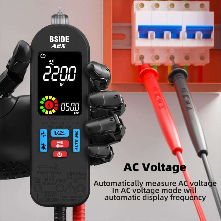 BSIDE A2X Charging Model Mini Digital Pen Auto Ranging Multimeter