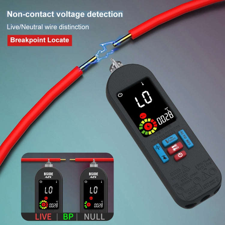 BSIDE A2X Charging Model Mini Digital Pen Auto Ranging Multimeter