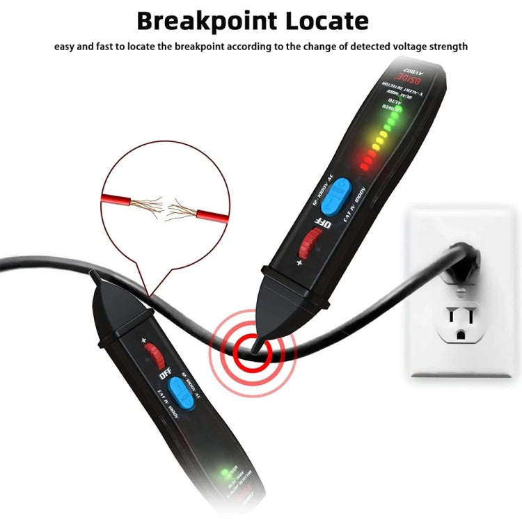 BSIDE AVD07 Smart Dual Mode Electric Pen Non-Contact Break-Point Sensing AC Voltage Tester