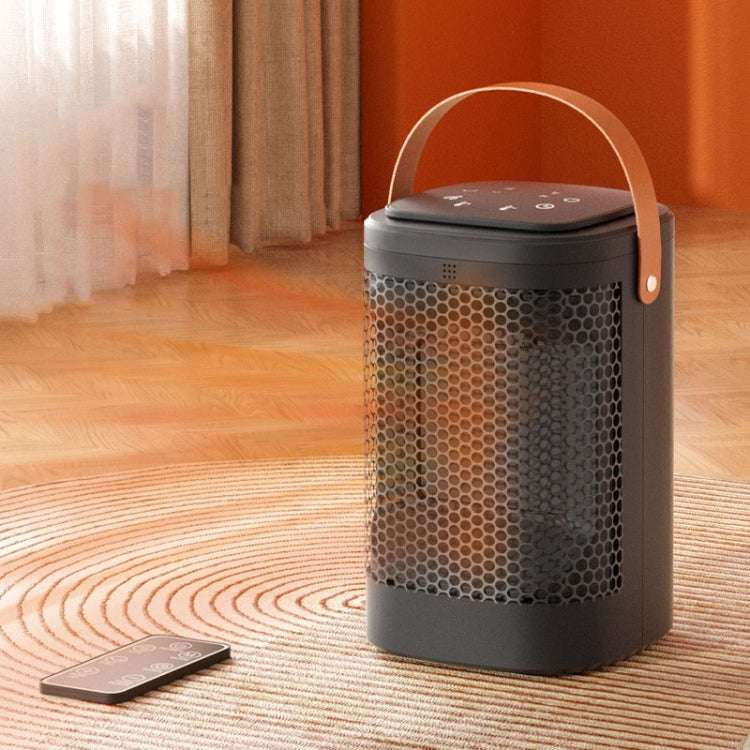Remote Control Touch Screen Household Desktop PTC Instant Heating Heater, Style: US Plug(Electron...
