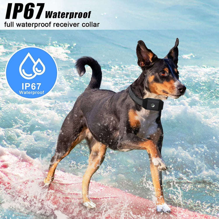 669N-2 Smart Remote Control Dog Trainer Stop Barker Waterproof Vibration Collar