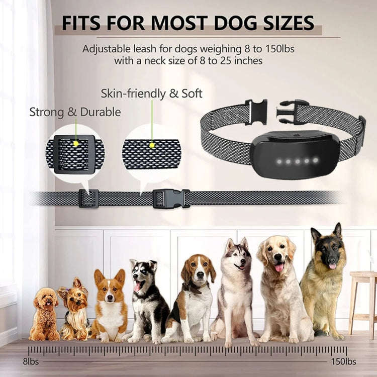 Touch Stop Bark Dog Trainer Anti Barking Pet Supplies(Black)