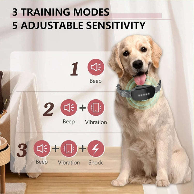 Touch Stop Bark Dog Trainer Anti Barking Pet Supplies(Green)