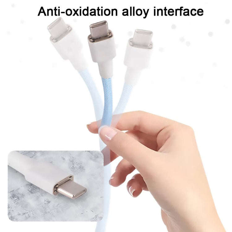 USB-C/Type-C  Mechanical Keyboard Wire Computer Aviation Connector,Cable Length: 3m(Black)