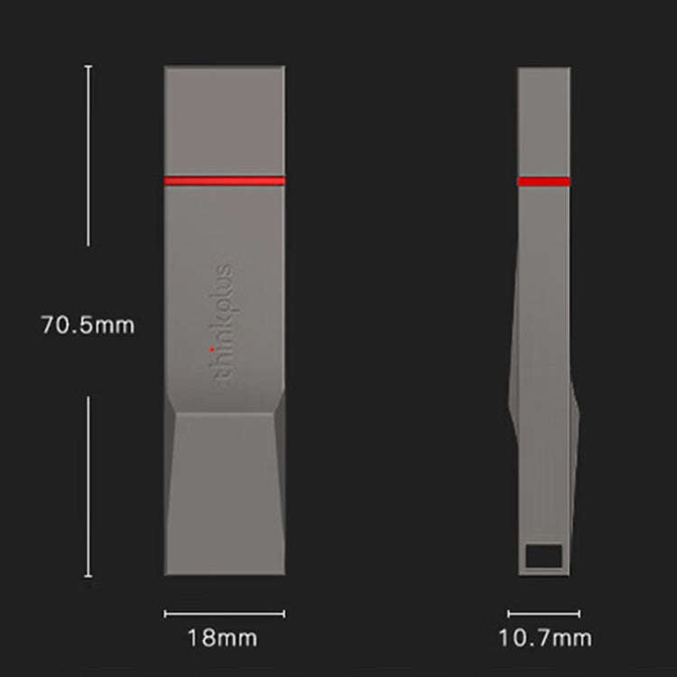 Lenovo Thinkplus TU180 Pro USB3.2 Metal Mobile Flash Drive, Capacity: 1000G
