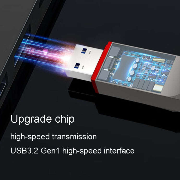 Lenovo Thinkplus TU180 Pro USB3.2 Metal Mobile Flash Drive, Capacity: 1000G