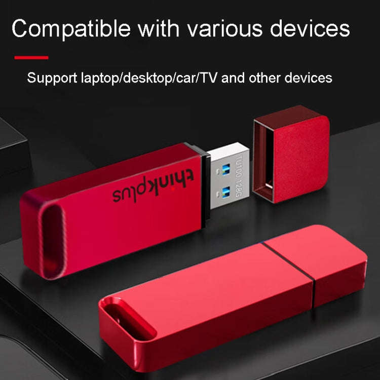 Lenovo Thinkplus TU100 USB3.1 High Speed Flash Drive Mini USB Memory Disk With Metal Plug And Cap...