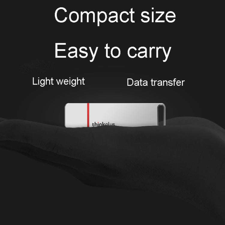 Lenovo Thinkplus TU100Pro USB3.1 Solid State Flash Drive High Capacity Metal USB Memory Disk, Siz...