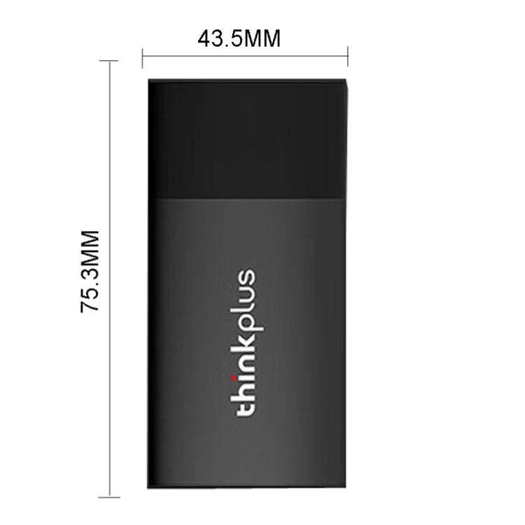 Lenovo Thinkplus US202 USB3.1 Compact And Portable Mobile Solid State Drive, Capacity: 1T