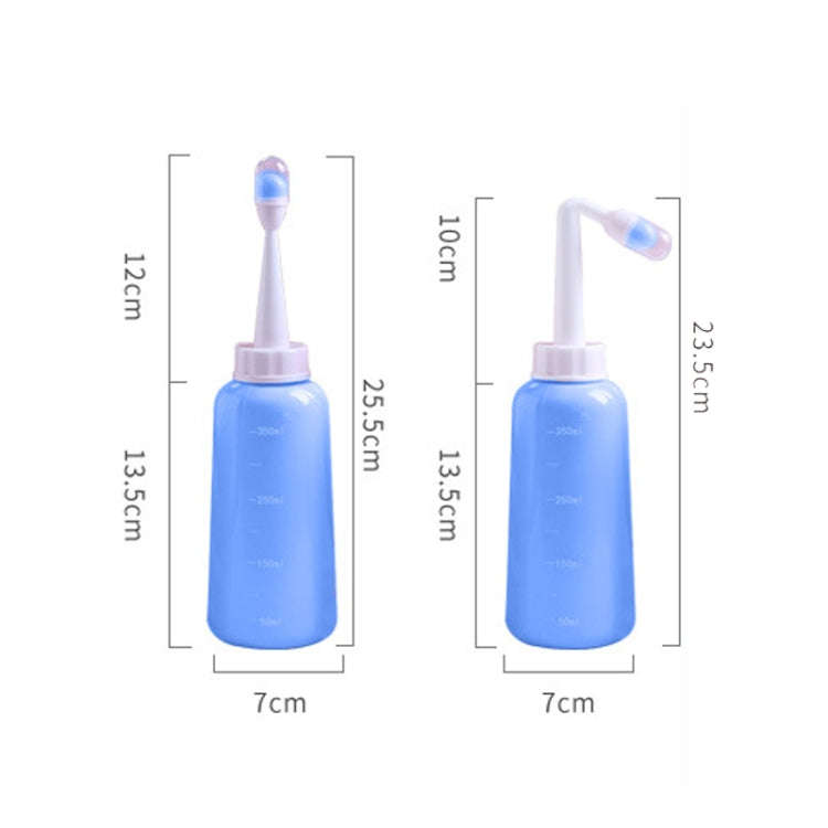 350ml Portable Travel Bidet Bodily Peri Wash Bottle for Postpartum Care(Blue)