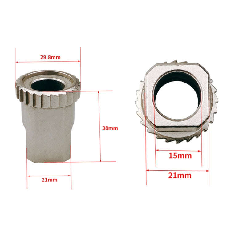 BIKERSAY BT051B DT 3-Pawl Ratchet Removal Tool DT370 Hub Threaded Ring 1800/1900 Wheelset Disasse...