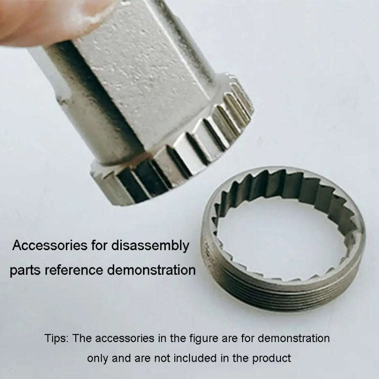 BIKERSAY BT051B DT 3-Pawl Ratchet Removal Tool DT370 Hub Threaded Ring 1800/1900 Wheelset Disasse...