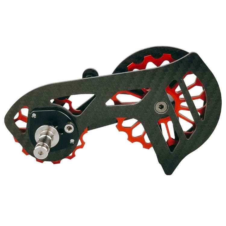 Carbon Fiber Guide Wheel For Road Bike Bicycle Bearing Rear Derailleur Guide Wheel Parts, Model N...