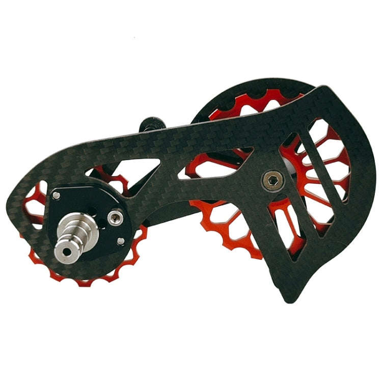 Carbon Fiber Guide Wheel For Road Bike Bicycle Bearing Rear Derailleur Guide Wheel Parts, Model N...