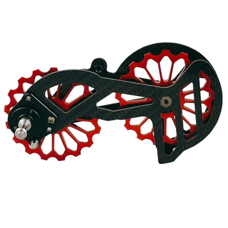 Carbon Fiber Guide Wheel For Road Bike Bicycle Bearing Rear Derailleur Guide Wheel Parts, Model N...