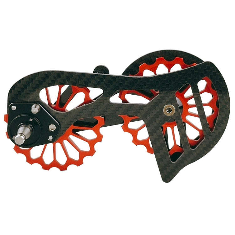 Carbon Fiber Guide Wheel For Road Bike Bicycle Bearing Rear Derailleur Guide Wheel Parts, Model N...